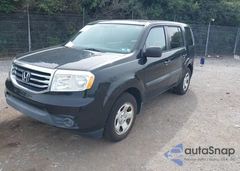 2013 Honda Pilot Lx z USA, uszkodzony, nr VIN 5FNYF4H24DB064371